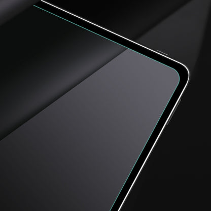 NILLKIN H+ tempered glass screen protector film on tablet, slim edge profile