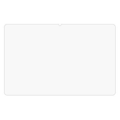 Clear 2.5D tempered glass screen protector film for tablet, rounded corners and cutout