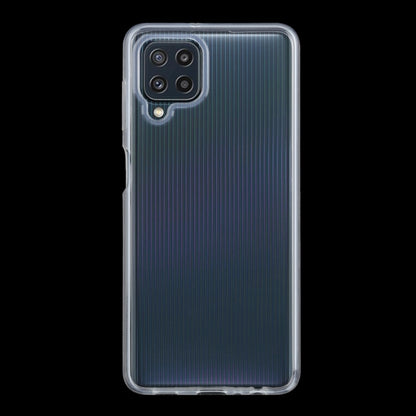 Clear TPU smartphone case with precise camera cutout and full back coverage