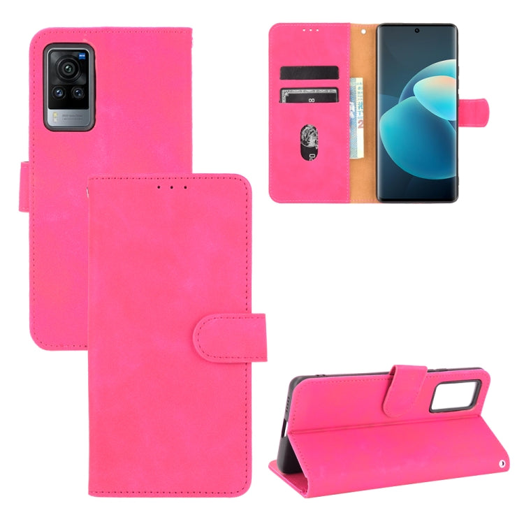Pink PU leather flip phone wallet case with magnetic closure and card slots