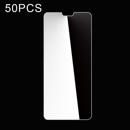 Tempered glass screen protector film, 2.5D curved edges, 50-pack