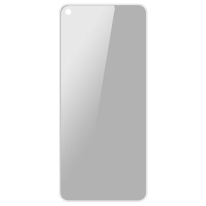 Clear tempered glass screen protector for touchscreen, cut to fit