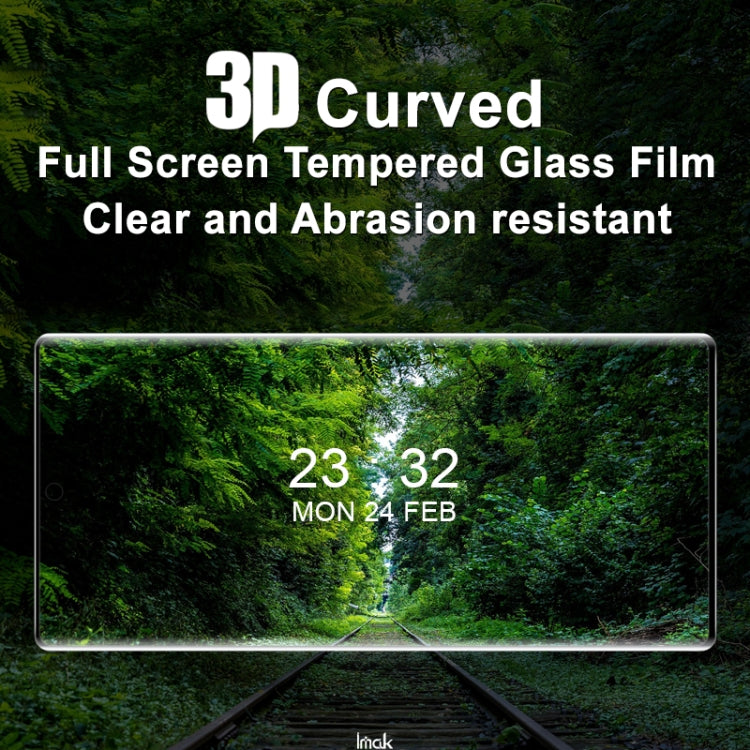 3D curved tempered glass screen protector film with full display area