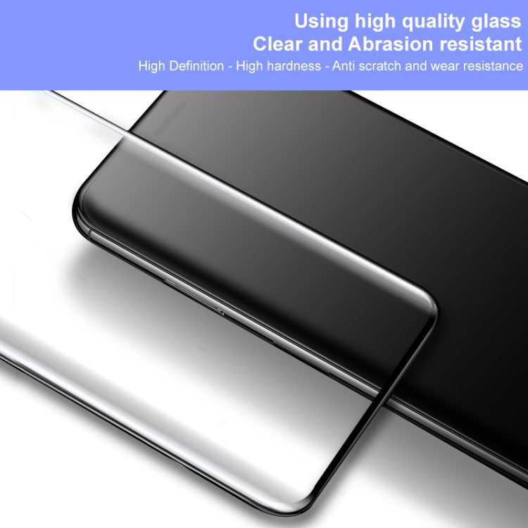 Curved tempered glass film edge view for smartphone screen protection