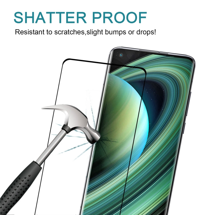 Shatter-resistant tempered glass screen protector for smartphone display