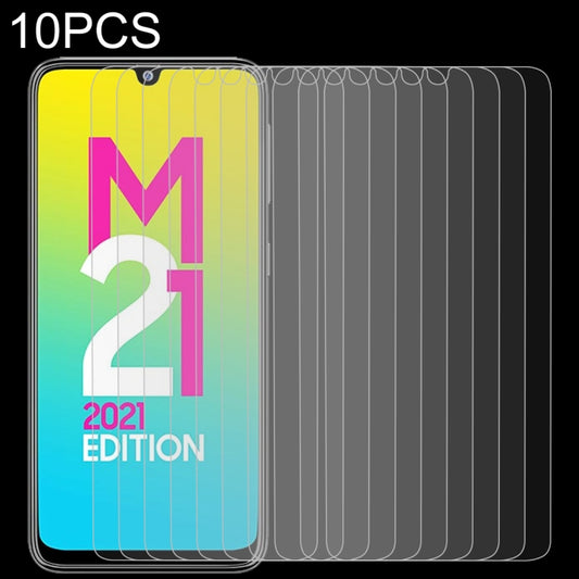 10-pack tempered glass screen protectors with 2.5D edges, 9H hardness