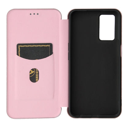 Pink flip phone case with card slot window and inner black back cover