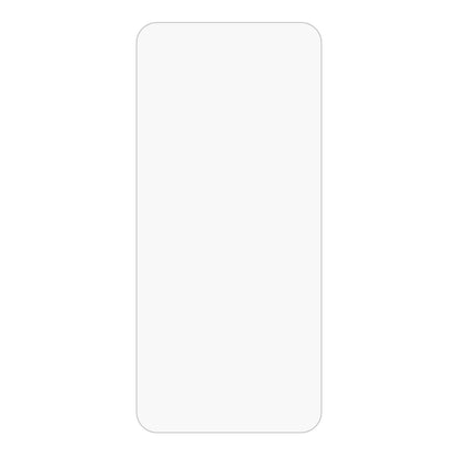 Clear tempered glass screen protector sheet with rounded 2.5D corners