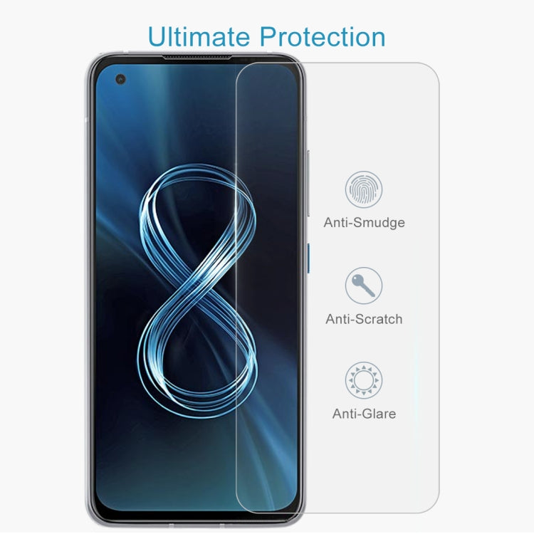 Tempered glass screen protector for phone display, anti-smudge anti-scratch anti-glare