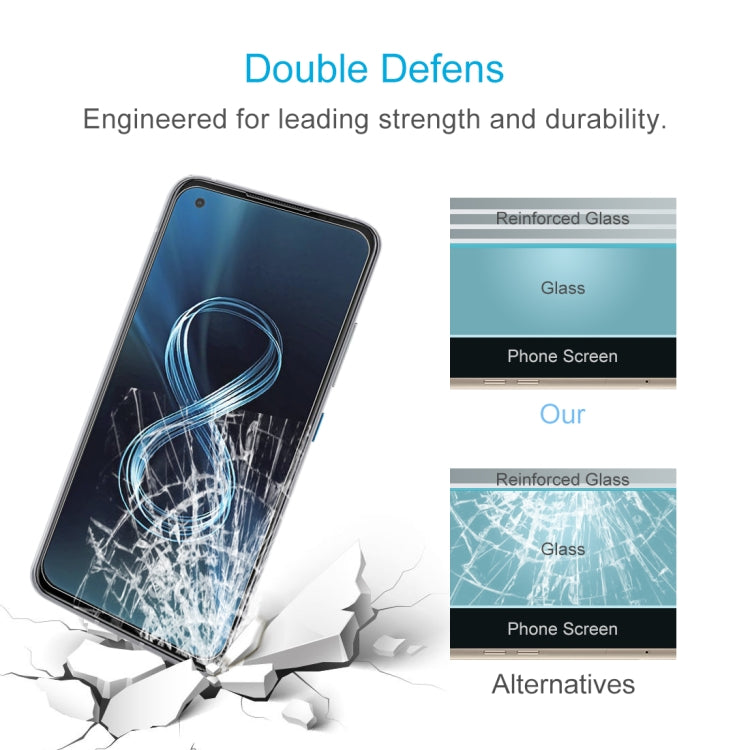 Tempered glass screen protector with reinforced strength for phone screen protection