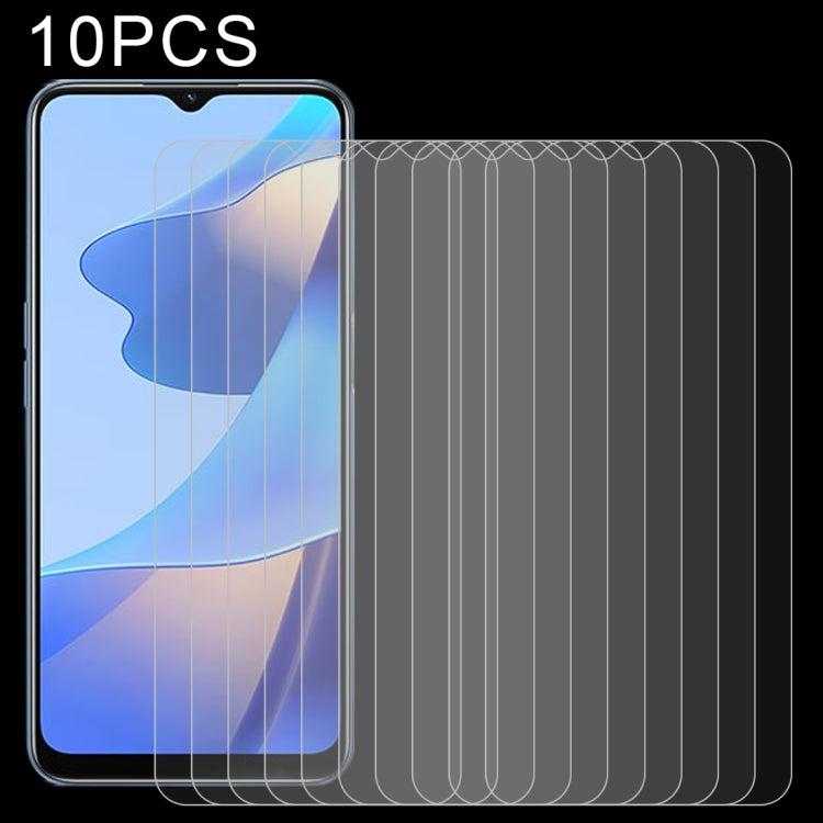 Tempered glass screen protector set, clear 2.5D, 9H hardness, for phone display