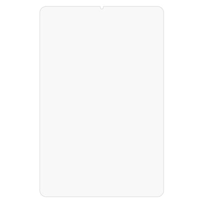 Transparent tablet screen protector film with rounded edges