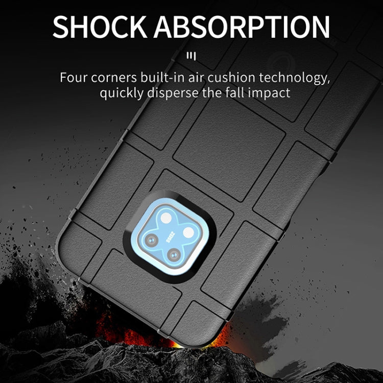 Shockproof TPU phone case for Nokia XR20, black rugged shell with corner protection