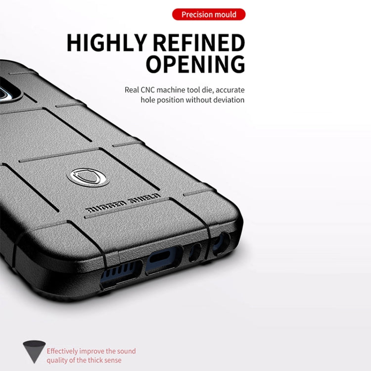 Shockproof TPU phone case for Nokia XR20, black with precise port openings and lip