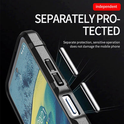 Shockproof TPU phone case for Nokia XR20, black raised edges for screen and camera