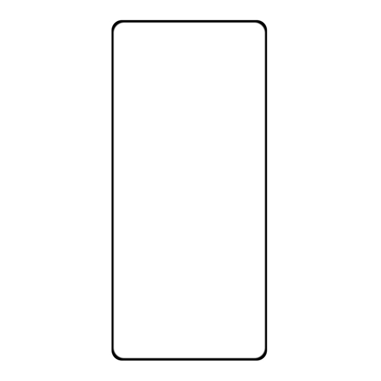 Clear tempered glass screen protector film with black border for Motorola phone