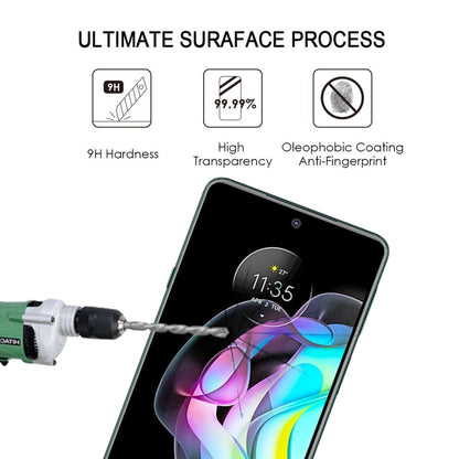 Tempered glass screen protector film with 9H hardness and anti-fingerprint coating