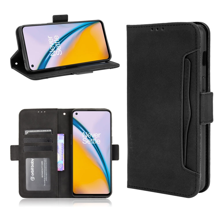 Black leather wallet phone case with card slots and folding kickstand