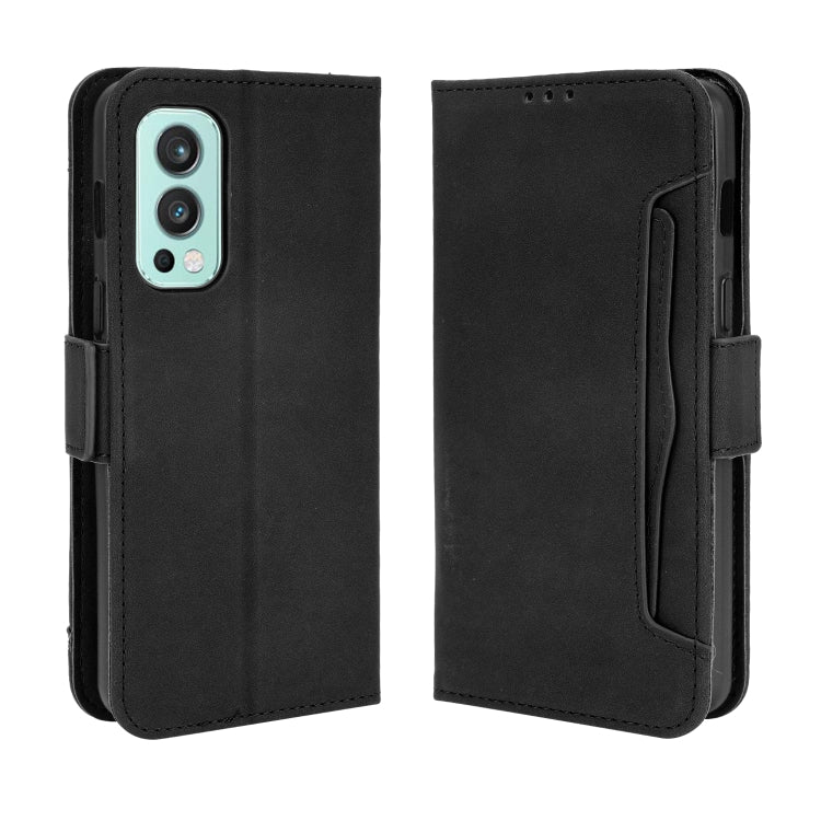 Black leather phone case with flip cover and side latch