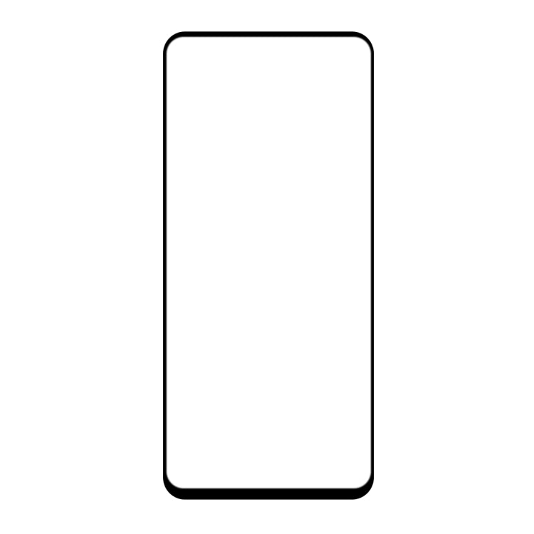 Full-screen tempered glass screen protector, clear with rounded edges