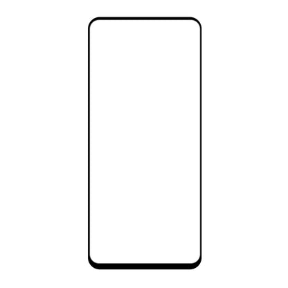 Full-screen tempered glass screen protector, clear with rounded edges