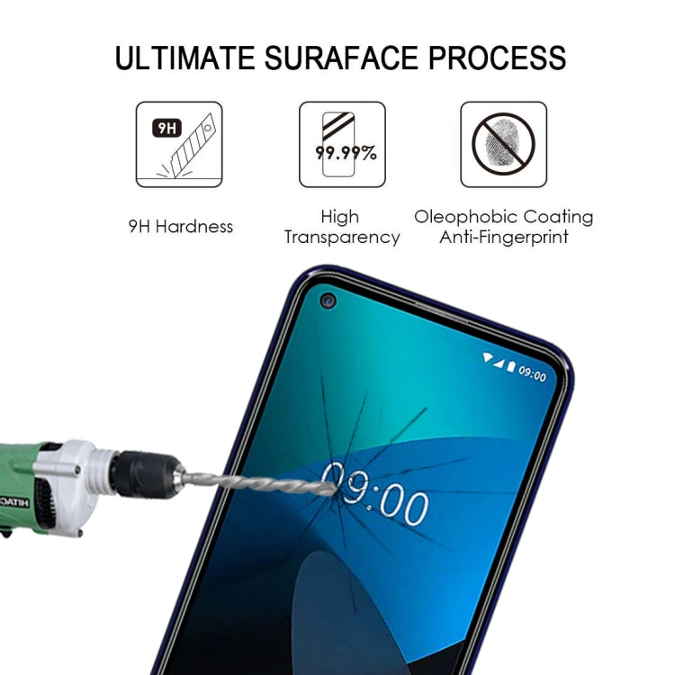 Tempered glass screen protector with anti-fingerprint coating and high clarity