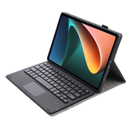 Ultra-thin detachable keyboard case with touchpad for tablet, dark gray/black