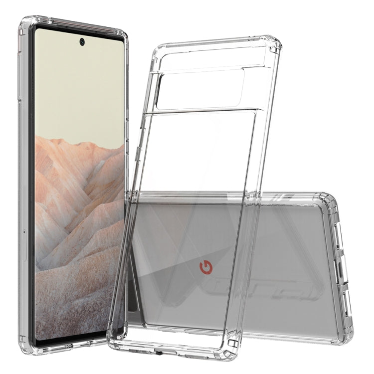 Transparent protective phone case with raised lip for screen and camera