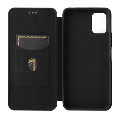 Black flip phone case with built-in card slot and back cover