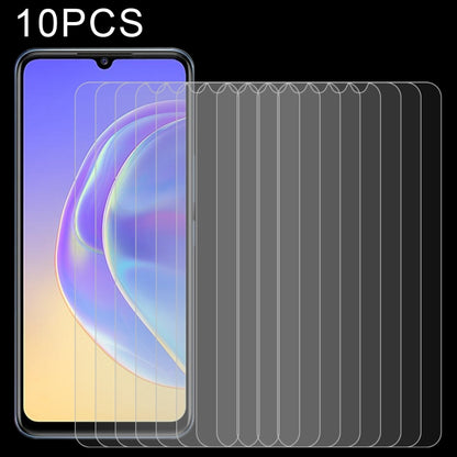 Tempered glass screen protector film set with clear 2.5D curved-edge sheets