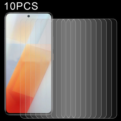 Tempered glass screen protector film set, clear 2.5D edges, for phone screens
