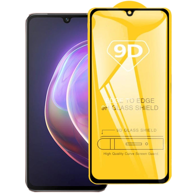 9D full-screen tempered glass screen protector film with curved edges