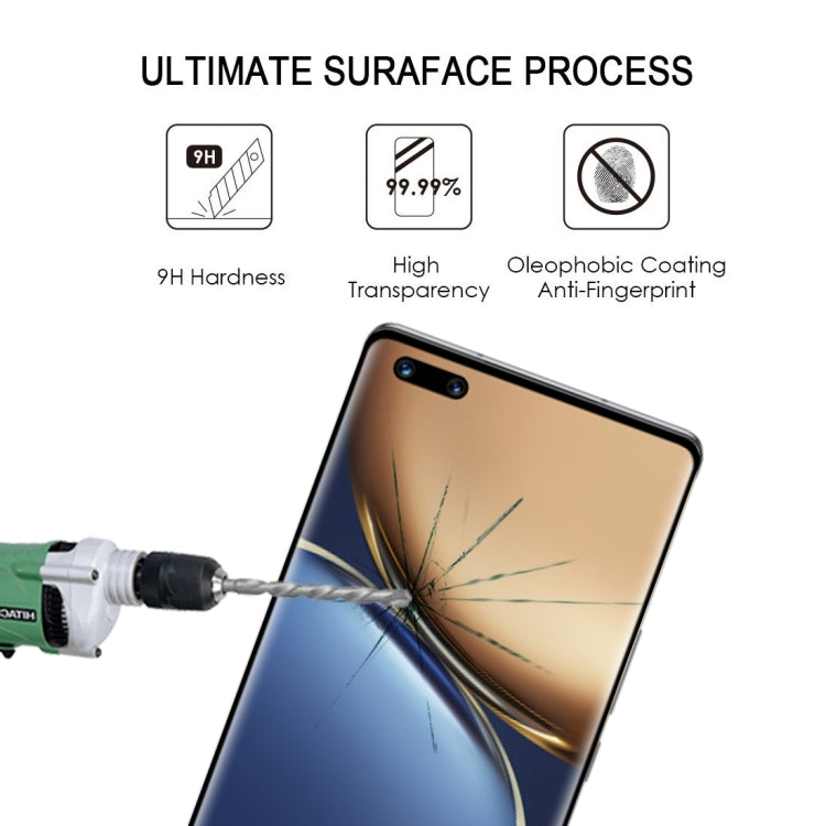 9H hardness tempered glass screen protector film with anti-fingerprint coating