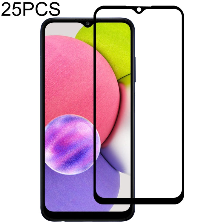 Tempered glass screen protector for full-screen coverage, clear with black edges