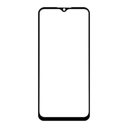 Tempered glass screen protector, full coverage with curved black frame