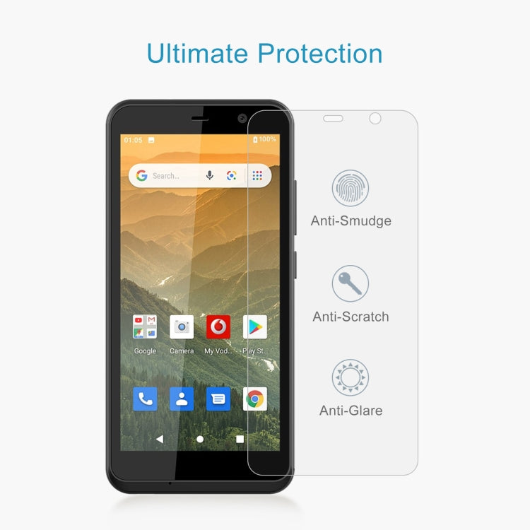 Tempered glass screen protector with anti-smudge, anti-scratch, and anti-glare