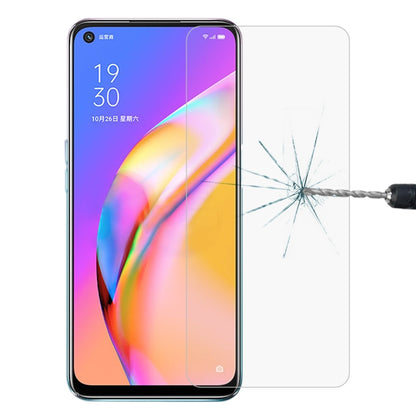 Tempered glass screen protector for a smartphone, shown on the front screen