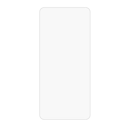 Tempered glass screen protector sheet with rounded edges, no phone shown