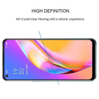 High-clear tempered glass screen protector for smooth touch on flat phone display