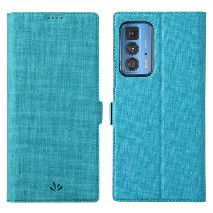 Turquoise fabric folio phone case with magnetic flip and camera cutout
