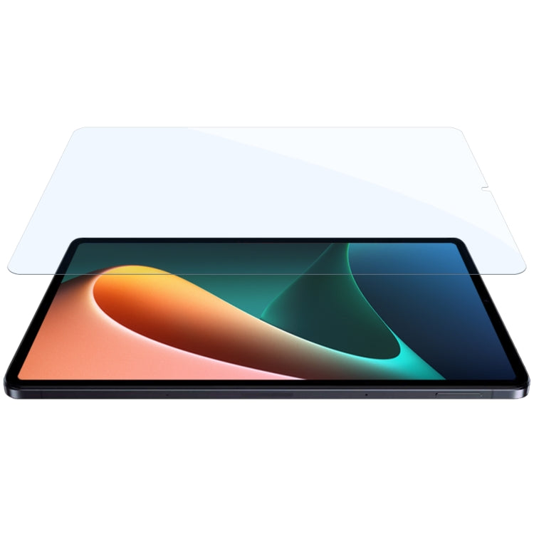 Clear anti-blue light tempered glass screen protector film, thin tablet front profile