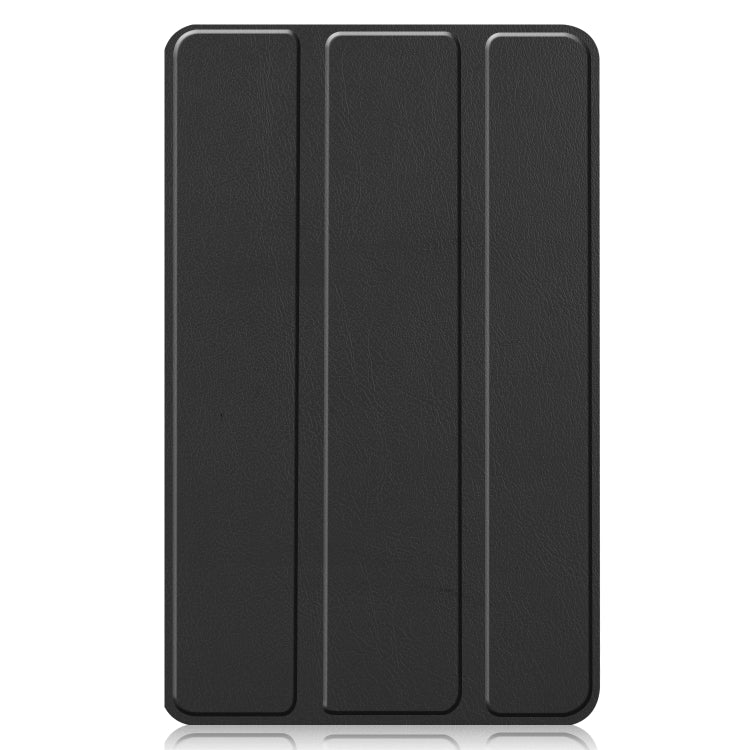 Black textured folio case back panel with protective cover for Lenovo Tab M7 3rd Gen.
