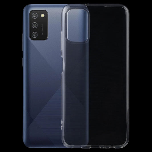 Transparent ultra-thin TPU phone case with camera cutouts and raised edges