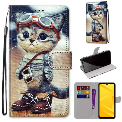 Mobile wallet case with cartoon chipmunk character print, folio cover, card slots