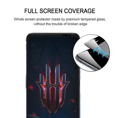 Full-screen tempered glass screen protector with cutouts for front camera and sensors
