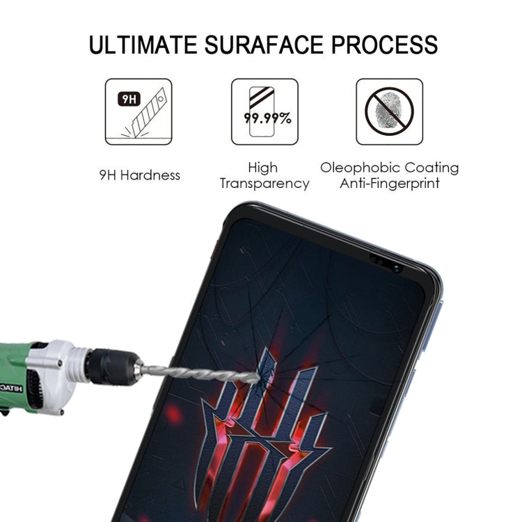 9H hardness tempered glass screen protector with anti-fingerprint and anti-scratch coating
