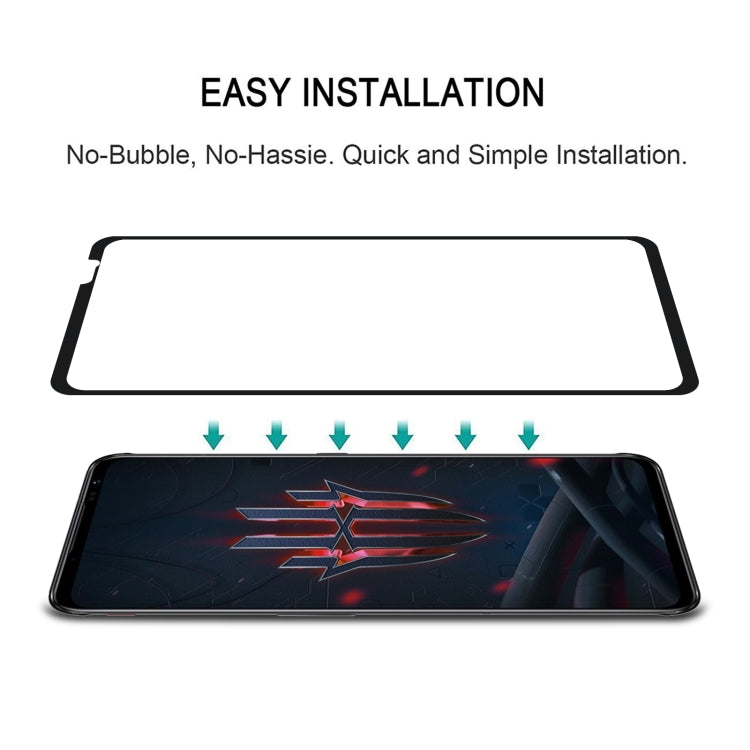 Tempered glass screen protector with easy, no-bubble installation using alignment sheet