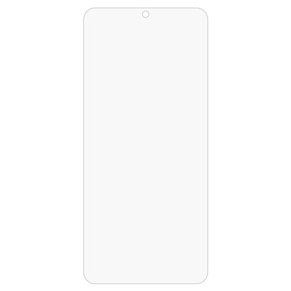 Clear full-screen hydrogel phone screen protector film sheet, front