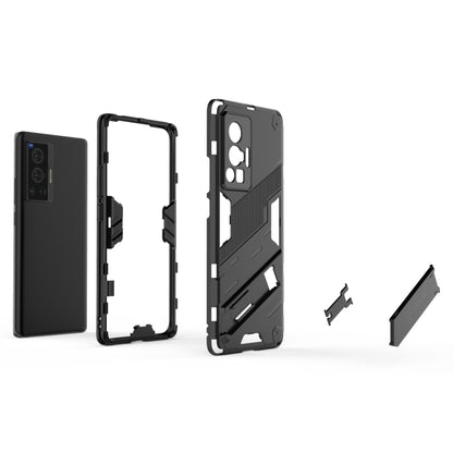 Punk Armor 2 in 1 PC + TPU Shockproof Case with Invisible Holder, For vivo X70 Pro, For vivo X70 Pro+
