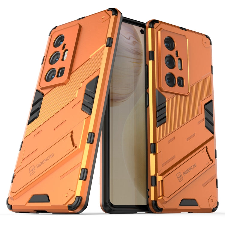 Punk Armor 2 in 1 PC + TPU Shockproof Case with Invisible Holder, For vivo X70 Pro, For vivo X70 Pro+